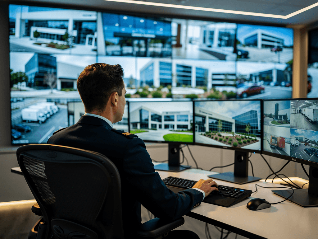A 1 Cerberus security operations team coordinating round-the-clock patrols