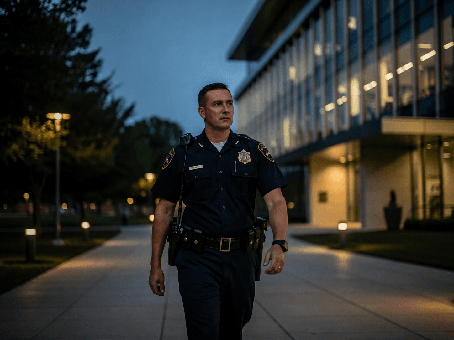 Education security — 1 Cerberus officers on site