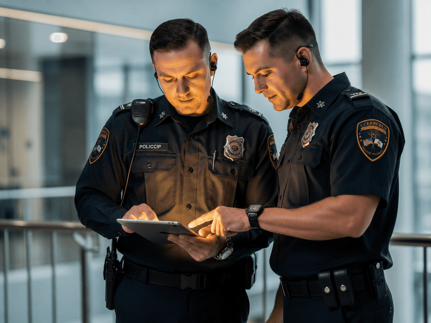 Healthcare security — 1 Cerberus officers on site